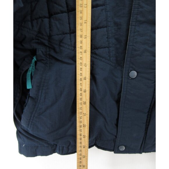 VINTAGE Field & Stream Jacket Medium Puffer Coat Heavy Duty Bomber 90s - Picture 5 of 12